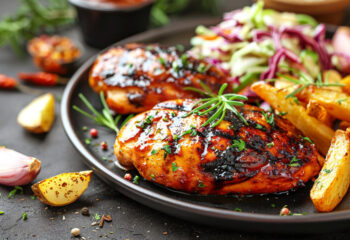 Teriyaki Chicken with Coconut Rice