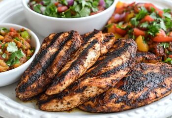 Fajita Chicken with Black Beans